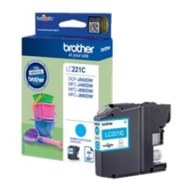 Cartuccia Brother LC-221 (LC-221C) ciano - Z14058