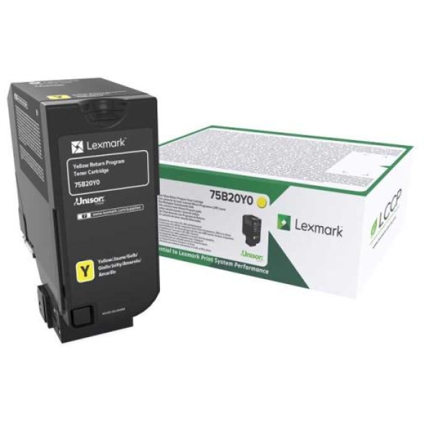 Toner Lexmark CS/CX 727, CS728 (75B20Y0) giallo - Z14295