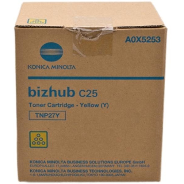 Toner Konica-Minolta TNP27Y (A0X5253) giallo - Z14356