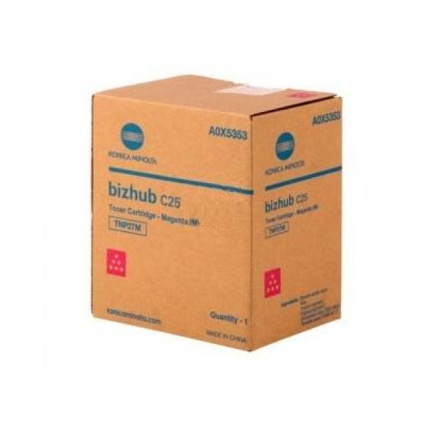 Toner Konica-Minolta TNP27M (A0X5353) magenta - Z14358
