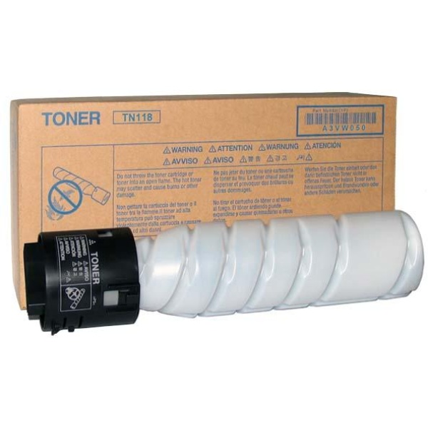 Toner Konica-Minolta TN118 (A3VW050) nero - Z14372
