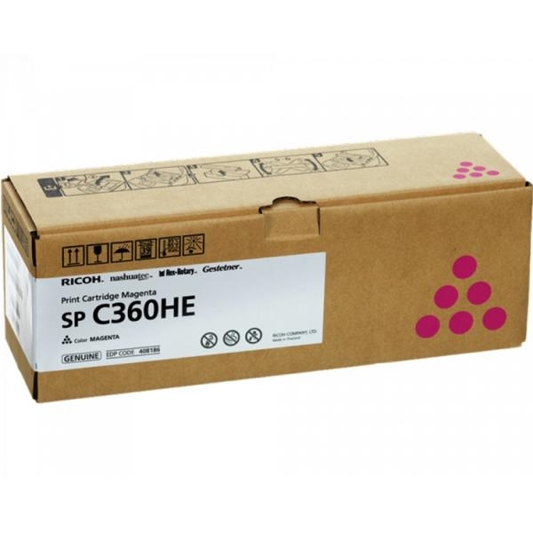 Toner Ricoh SPC360HE (408186) magenta - Z14580