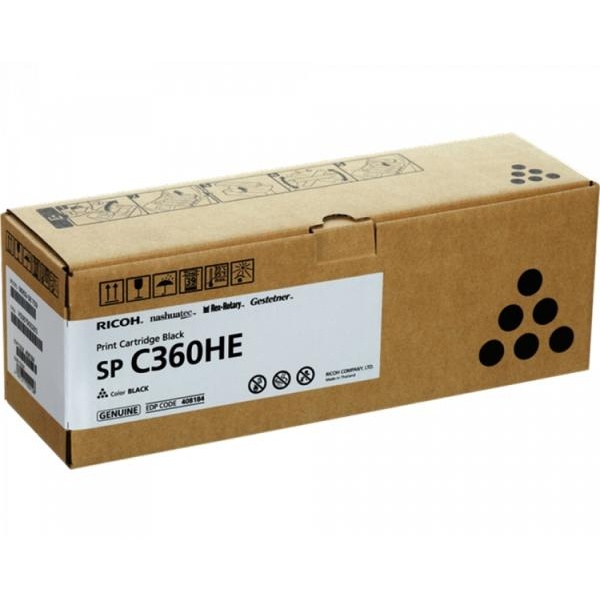 Toner Ricoh SPC360HE (408184) nero - Z14581