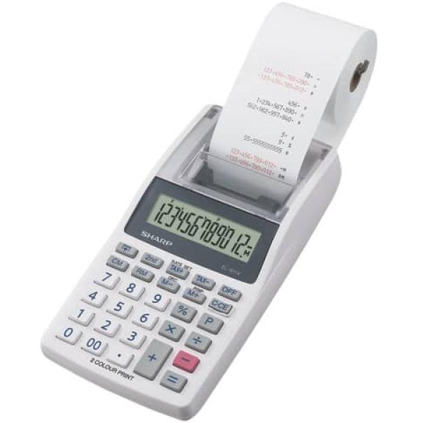 MINI CALCOLATRICE SCRIVENTE EL 1611V SHARP 12CIFRE - Z14620
