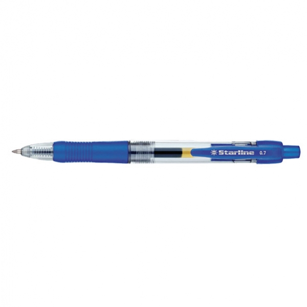Penna sfera scatto ink gel blu 0.7mm fine starline - Z14639