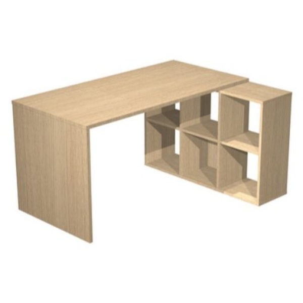 scrivania con libreria a caselle Z15331