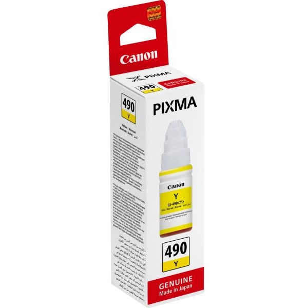 Cartuccia Canon GI-490Y (0666C001) giallo - Z15616