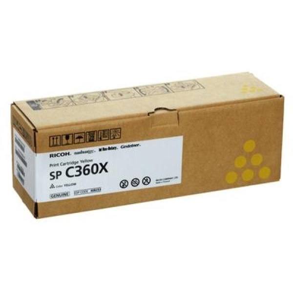 Toner Ricoh SPC360X (408253) giallo - Z15855