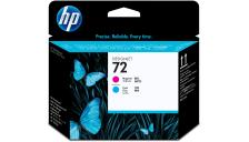 Testina di stampa HP 72 (C9383A) magenta -ciano - 130716