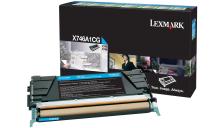 Toner Lexmark X746, X748 (X746A1CG) ciano - 141158