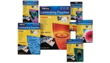 Pouches per plastificatrici Fellowes - 125 micron per lato - A2 - lucida - 5309302 (conf.50)