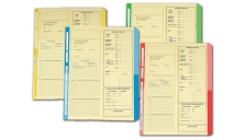 Cartelline dichiarazione redditi 4company - 32,5x25,5 cm - avorio - verde - 4175 03 (conf.50)