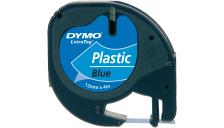 Nastro Dymo 12mm x 4m (S0721650) nero-blu - 345571