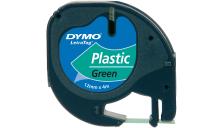 Nastro Dymo 12mm x 4m (S0721640) nero-verde - 345636