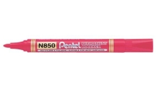 Marcatore permanente N850 Pentel linea Amiko - tonda - 2 mm - rosso - N850-BE (conf.12)