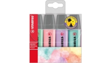 Evidenziatore Stabilo Boss Pastel - assortiti - 70/4-2 (conf.4)