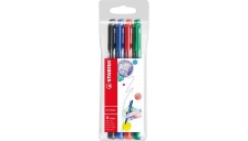 Fineliner pointMax Stabilo - 0,8 mm - assortiti - 488/4 (conf.4)