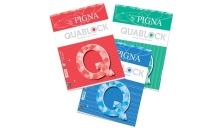 Blocchi collati Quablock Pigna - A4 - 5 mm - 50ff - 00609775M (conf.5)