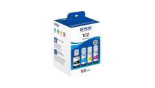 Flacone Epson 102 (C13T03R640) nero-ciano-magenta-giallo - B00897