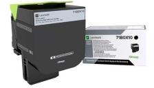Toner Lexmark 71B0X10 nero - B01901