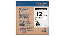 Nastro Brother HGM931V5/HGEM931V5 (HGEM931V5) nero-argento opaco - B02306