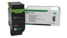 Toner Lexmark 75M20C0 ciano - B03333