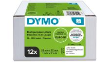 Etichette Dymo 57x32 mm (2093095) bianco - B03585