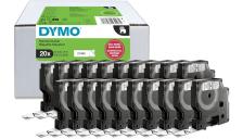 Nastro Dymo 12mm x 7m (2231632) nero-bianco - B04000