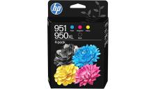Cartuccia HP 951/950XL (C3WK1AE) ciano-magenta-giallo -nero - B04207
