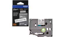 Nastro Brother TZES151 nero-trasparente - B04257