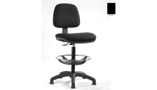 Seduta Tecnica Sofia B Disegnatore Ignifuga Nera - D01117