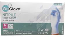 Guanti in Nitrile Taglia M colore Azzurro WeGlove (Conf. 100)