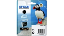 Cartuccia Epson T3248 (C13T32484010) nero opaco - U00309
