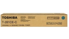 Toner Toshiba T-281CE-EC (6AK00000046) ciano - U00456