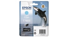 Cartuccia Epson T7605 (C13T76054010) ciano chiaro - U00477