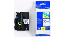 Nastro Brother TZ263/TZE263 (TZE263) blu-bianco - U00894