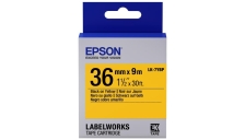 Nastro Epson LK-7YBP (C53S657005) giallo-nero - U01035