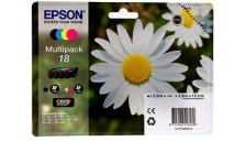 Cartuccia Epson 18/blister RS+AM+RF (C13T18064020) n-c-m-g - Y09580