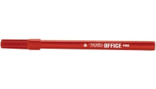 Scatola 12 pennarelli tratto office fine rosso - Z00450