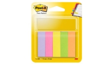 Segnapagina post-it 670-5 (500fg) 5colori index 15x50mm in carta - Z00783