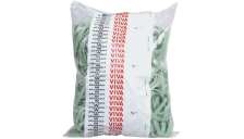 Elastico fettuccia verde ø70 t5 sacco da 1kg - Z00954
