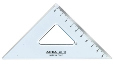 Squadra uni arda 45° 15cm - Z00987