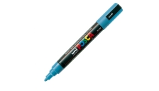 Marcatore uni posca pc5m azzurro p. media - Z01175