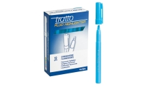 Scatola 12 evidenziatori highlighter azzurro tratto fluo - Z01275