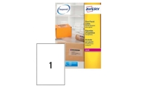 Poliestere adesivo l7567 trasparente 25fg A4 210x297mm (1et/fg) laser avery - Z01740