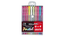 Astuccio 10 roller koh-i-gel colori pastel - Z01895