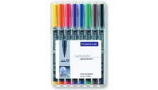 Busta 8 pennarelli lumocolor permanent 317 m 1.0mm - Z02223