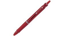 Penna sfera scatto acroball plastic 0.7mm rosso begreen pilot - Z04198
