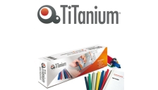 50 dorsi rilegafogli 4mm bianco titanium - Z05005