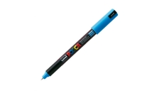 Marcatore uni posca pen pc1m azzurro ultra fine - Z05067